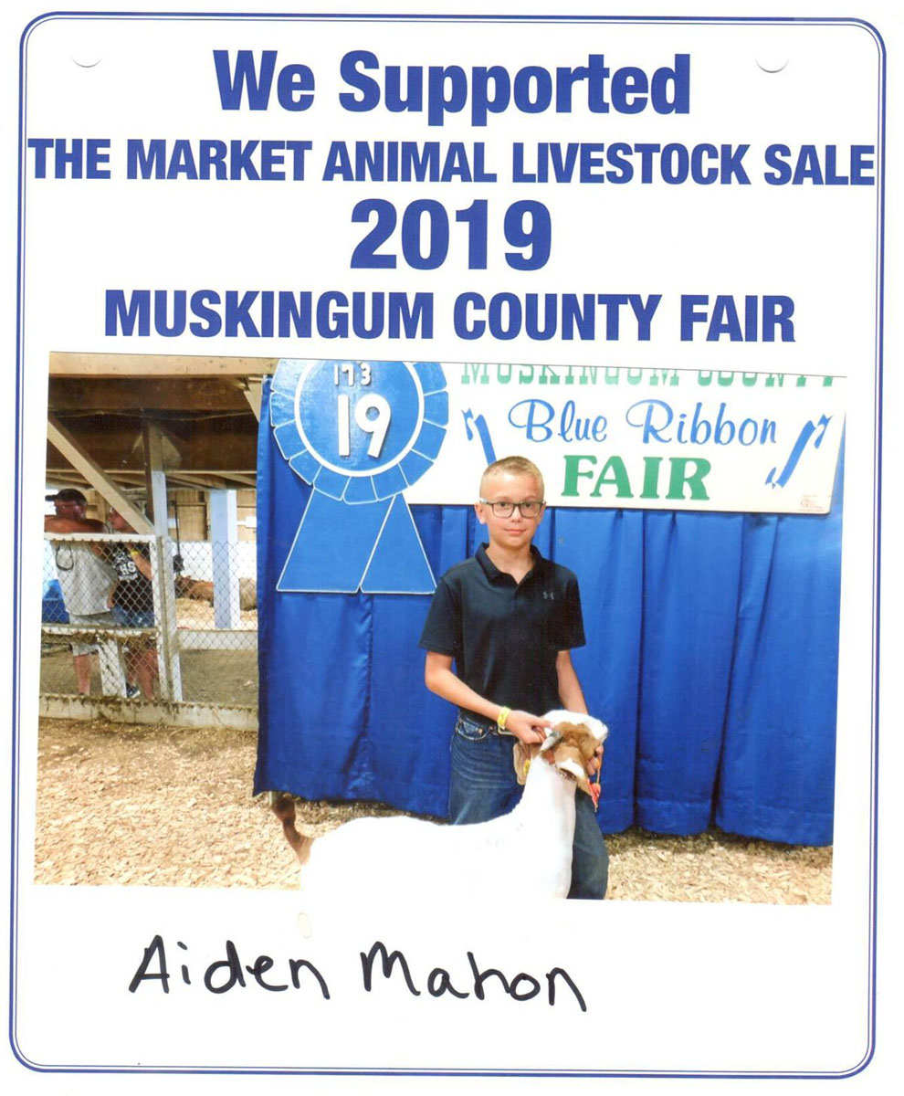 Bakers Welding Crane Giving Back Muskingum County Fair 2019 4