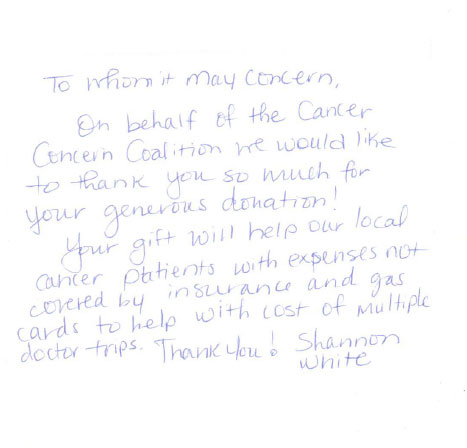 Bakers Welding Crane Testimonials Shannon White