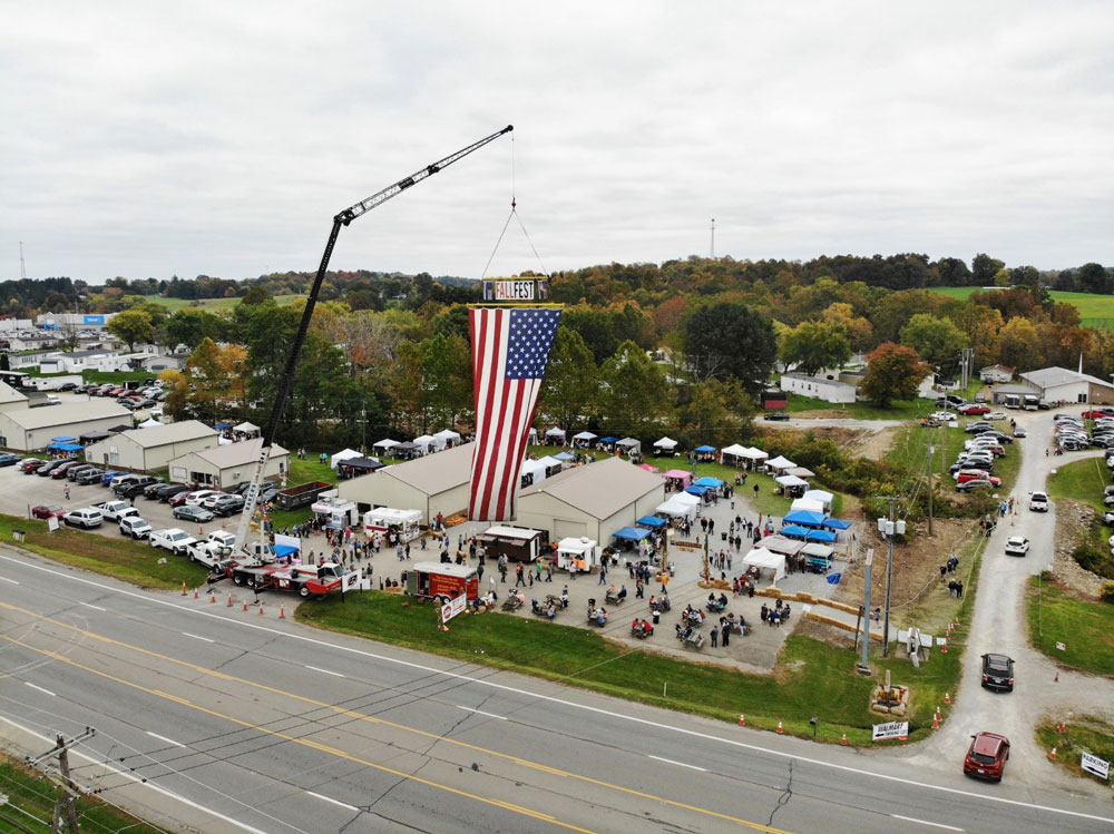 Buckeye Fall Fest 2020 Bakers Welding Crane 1