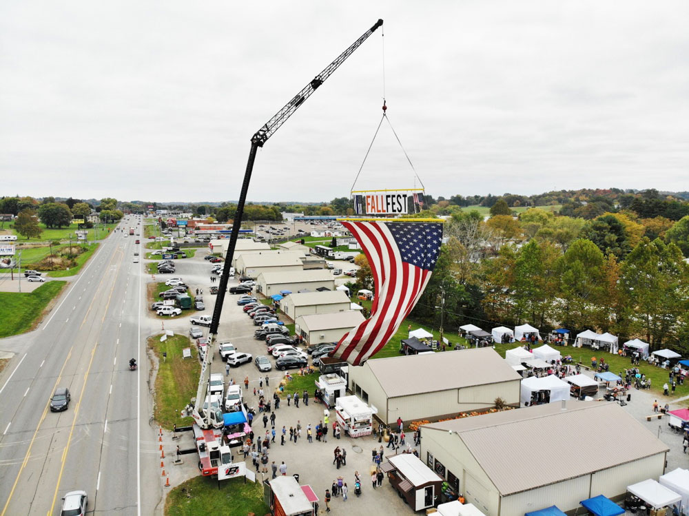 Buckeye Fall Fest 2020 Bakers Welding Crane 10