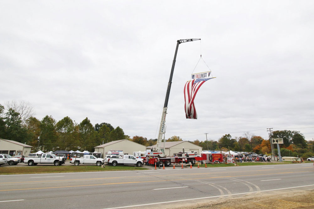 Buckeye Fall Fest 2020 Bakers Welding Crane 14