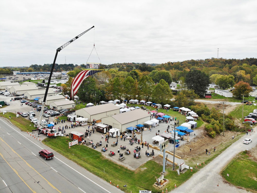 Buckeye Fall Fest 2020 Bakers Welding Crane 7